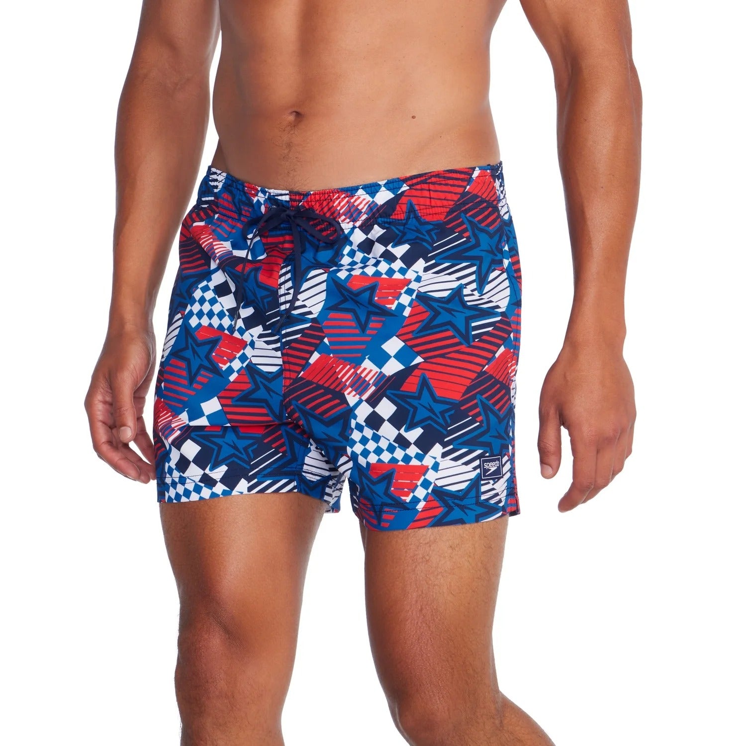 Speedo Print Redondo Edge Volley Short 14 Inch  Boardshorts  Speedo