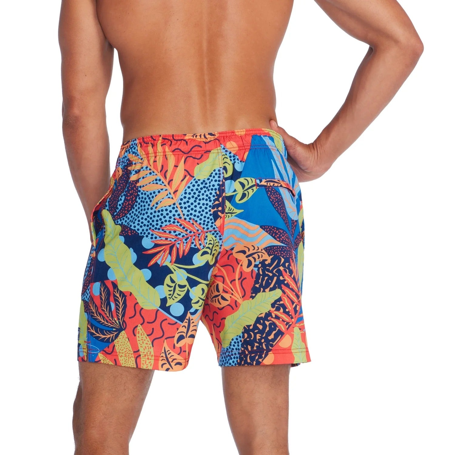Speedo Print Redondo Edge Volley Short 14 Inch  Boardshorts  Speedo