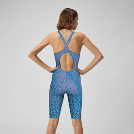 Clearance Speedo Women's Hexalator Delta Board Kneeskin Technical Swimsuit  Technical Swimsuits  Speedo