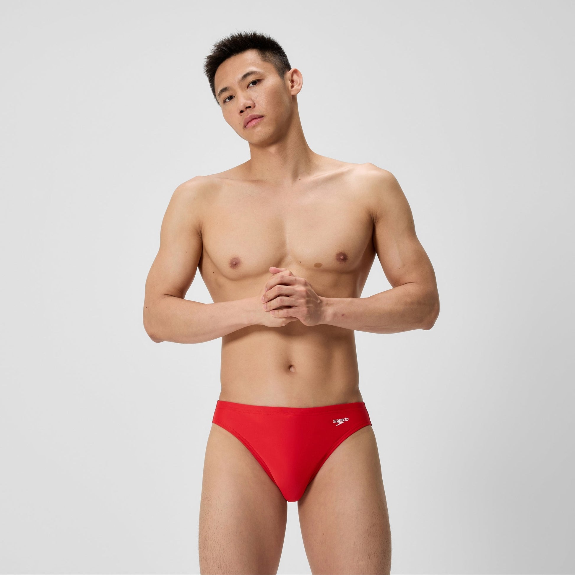 Speedo Men's Solid Endurasoft Swim Brief  Swimming Briefs for Men  Speedo