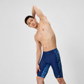 Speedo Men's Petal Polygon Jammer Swimsuit  Swim Jammers  Speedo