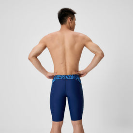 Speedo Men's Petal Polygon Jammer Swimsuit  Swim Jammers  Speedo