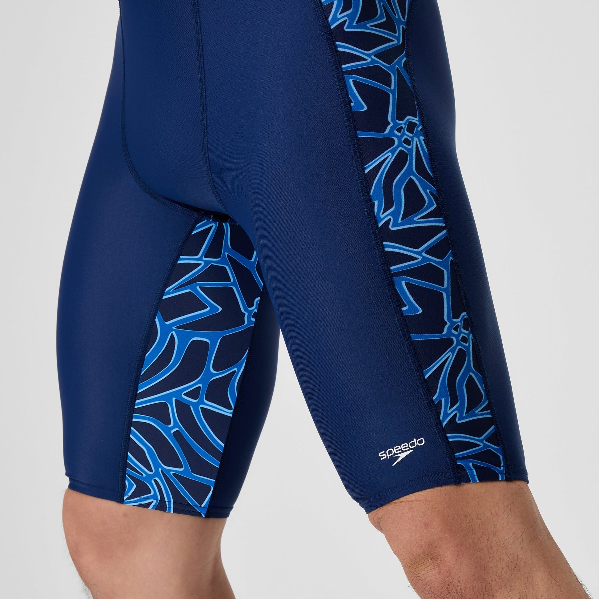 Speedo Men's Petal Polygon Jammer Swimsuit  Swim Jammers  Speedo