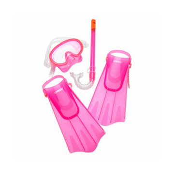 Speedo Kids Snorkel Set – Mask, Snorkel & Swim Fins  Kids Swimming Snorkels  Speedo