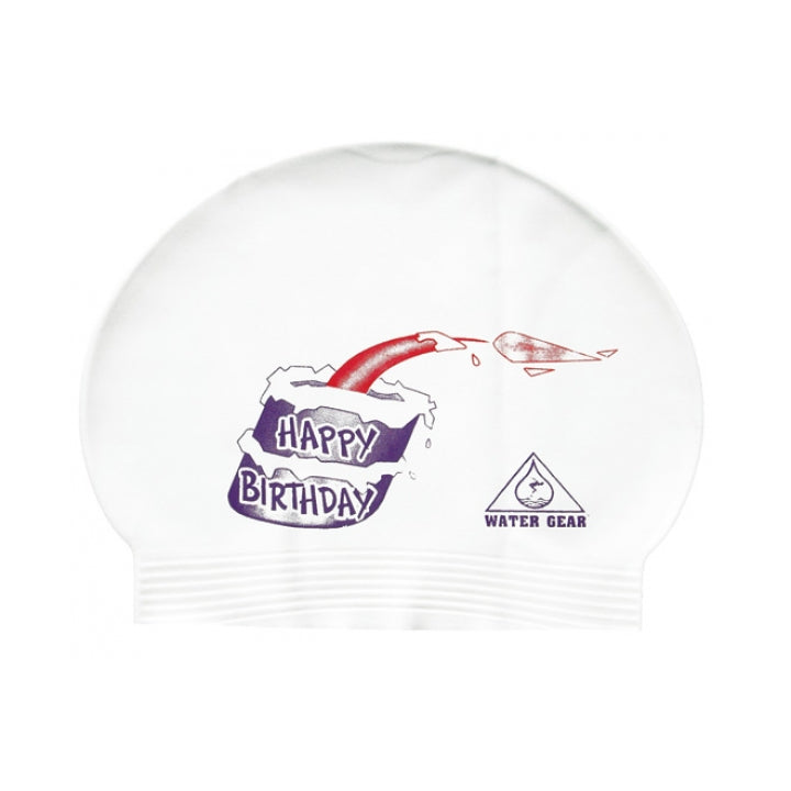 Happy Birthday Swim Cap    Water Gear