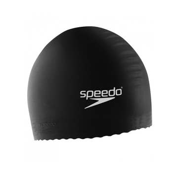 Speedo Solid Latex Swim Cap  Swim Caps  Speedo