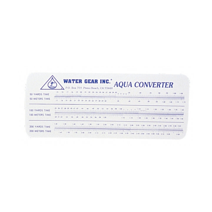 Swim Time Converter    Water Gear