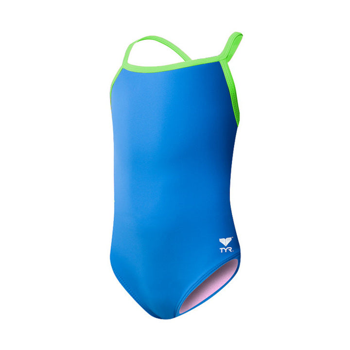 Tyr Girls Solid Diamondfit  Girls One Piece  Tyr