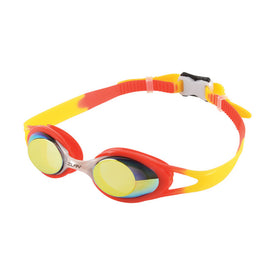 Dolfin Youth Hot Shots Goggle Mirrored  Open Water Swim Goggles  Dolfin