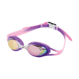 Dolfin Youth Hot Shots Goggle Mirrored  Open Water Swim Goggles  Dolfin