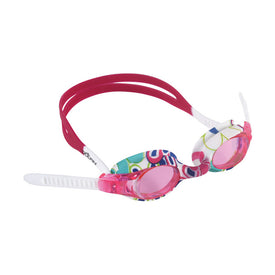 Dolfin Youth Flipper Flowers Swim Goggle  Swim Goggles  Dolfin