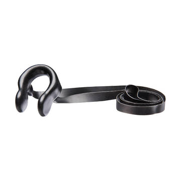 Tyr Latex Nose Clip W/ Strap  Swimming Nose Clips  Tyr