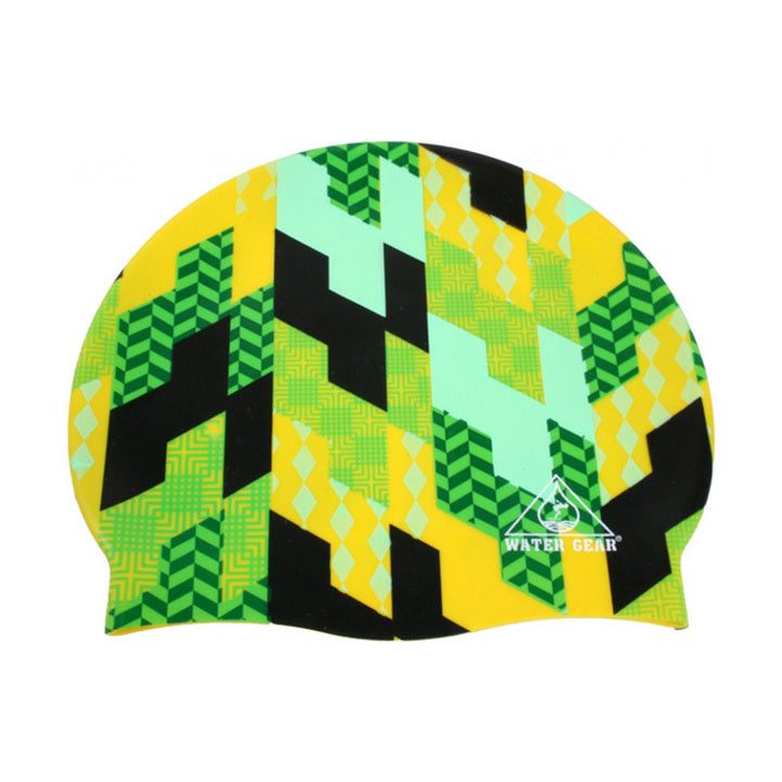 Water Gear Swim Cap PIXELATED    Water Gear