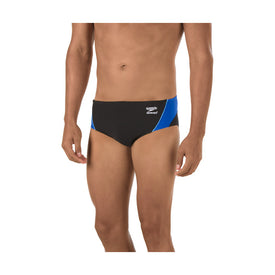 Speedo Launch Splice Brief  Swim Team Prints  Speedo