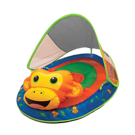 Swimways Baby Float Canopy MONKEY  Kids Swimming Gear  Swimways