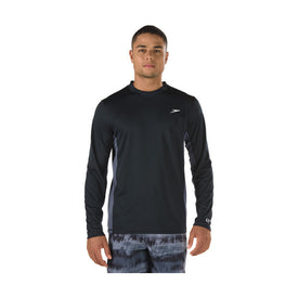 Speedo Longview Swim Tee  Long Sleeve Rash Guard  Speedo