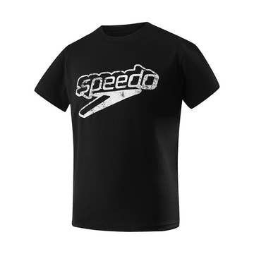 Speedo T-Shirt FRONT STACKED Youth  Kids Swimming Gear  Speedo