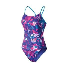 Nike Swimsuit FLORAL CAMO Cut-Out  Competition Swimsuits  Nike