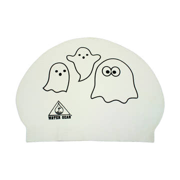 Water Gear Swim Cap GHOSTS    Water Gear