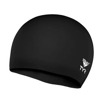 TYR Solid Junior Silicone Kid’s Swim Cap  Kids Swim Caps  Tyr