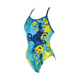 Arena Swimsuit UNDERWATER Light Tech Back  One Piece Swimsuits  Arena