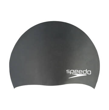 Speedo Jr. Elastomeric Solid Swim Cap  Swim Caps  Speedo