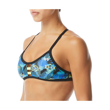 Tyr Women's Bikini Top AZOIC CROSSCUT  Bikini Top  Tyr