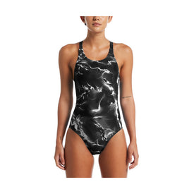 Nike Women's Lightning Fast Back 2.0 One Piece Swimsuit  Competition Swimsuits  Nike