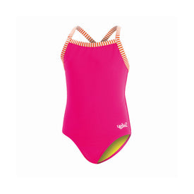 Dolfin Uglies Girls' Solid One Piece Swimsuit  Girls One Piece  Dolfin