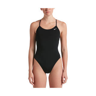 Nike Hydrastrong Solid Lace Up Tie Back One Piece  Competition Swimsuits  Nike