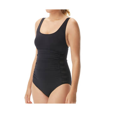 Tyr Solid Lattice Controlfit Swimsuit  Women's Aquatic Fitness Swimsuits  Tyr