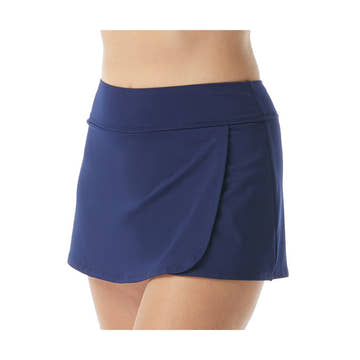 Tyr Women's Durafast Elite Solid Swim Skort  Swim Skirts  Tyr