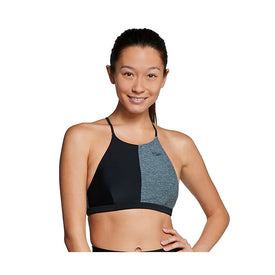 Speedo Colorblock 2PC High Neck Bikini Top  Active Swimwear  Speedo