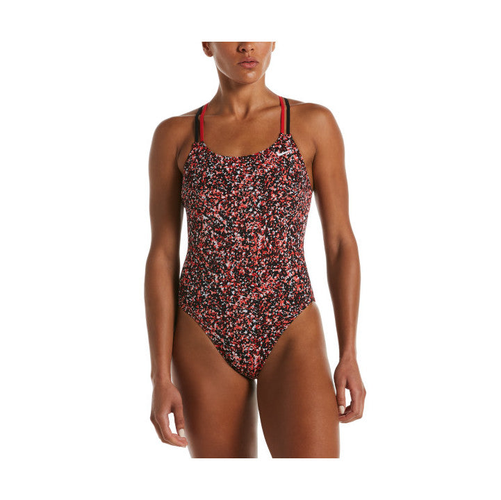 サリー ナギニ バックビーク Nike One Piece Swimsuit Pixel Party Spiderbacks