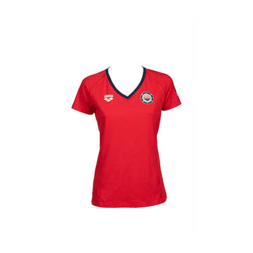 Arena Women's National Team Short Sleeve Tee  Swim T-shirts  Arena