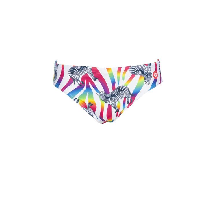 Arena Women's Crazy Zebras Swim Brief  Bikini Bottom  Arena