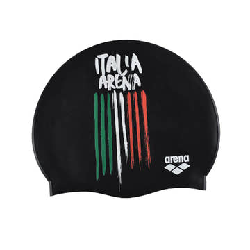 Arena FLAGS Silicone Swim Cap  Swim Caps  Arena