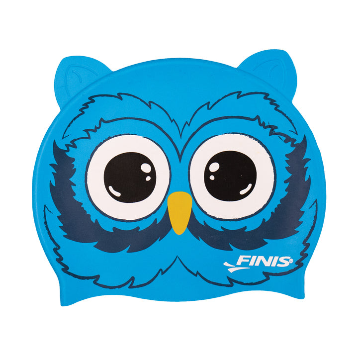 FINIS Kids Animal Head Swim Cap – Fun Silicone Design  Kids Swim Caps  Finis
