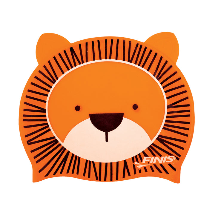 FINIS Kids Animal Head Swim Cap – Fun Silicone Design  Kids Swim Caps  Finis