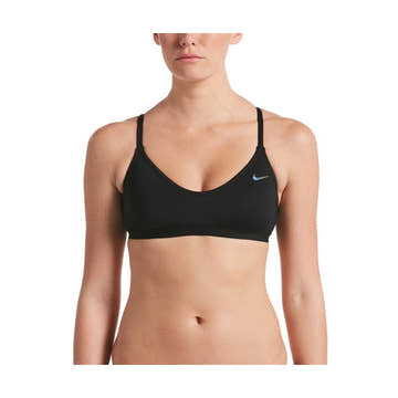 Nike Onyx Flash Bonded V-Back Bikini Top  Bikini Top  Nike