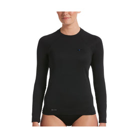 Nike Women’s Essentials Long Sleeve Hydroguard  Long Sleeve Rash Guard  Nike