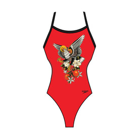 Speedo Caeleb Graphic One Back Swimsuit  Competition Swimsuits  Speedo