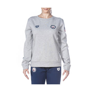 Arena Women's National Team Crew Sweatshirt  Warm Wear  Arena