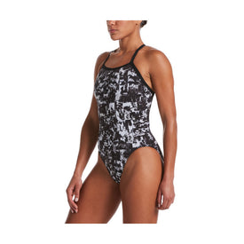 NIKE Fire Racerback One Piece Swimsuit  Competition Swimsuits  Nike