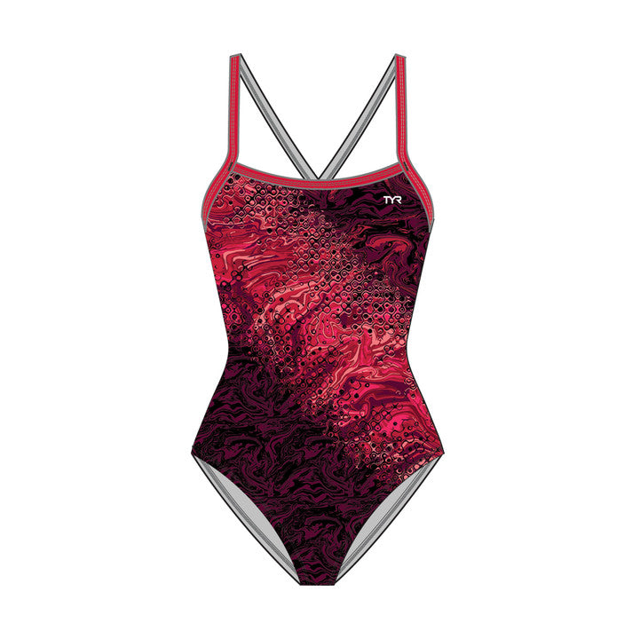 TYR Girls Chroma Diamondfit One Piece Swimsuit  Girls One Piece  Tyr