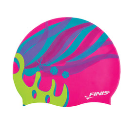 Finis Mermaid Swim Cap – Kids’ Fun Silicone Swim Cap  Swim Caps  Finis