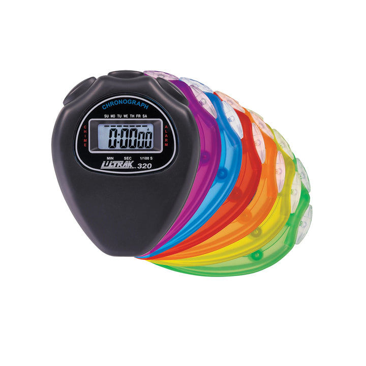 Ultrak 320 Stopwatch Rainbow Pack of 6    Ultrak