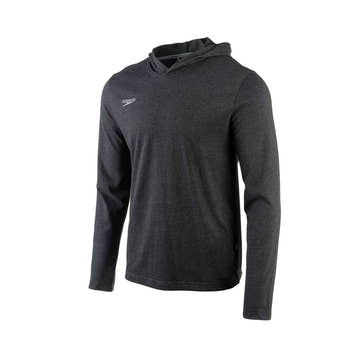 Speedo Hoodie Long Sleeve Shirt  Hooded Rash Guard  Speedo