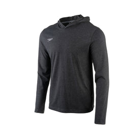 Speedo Hoodie Long Sleeve Shirt  Hooded Rash Guard  Speedo