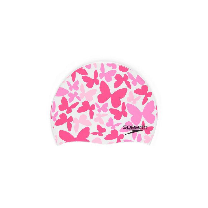 Speedo Swim Cap Silicone Printed  Swim Caps  Speedo